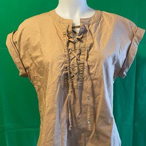 J. Crew, Blouse, Size--8, Khaki Brown (13005BL-JCW-031923)
